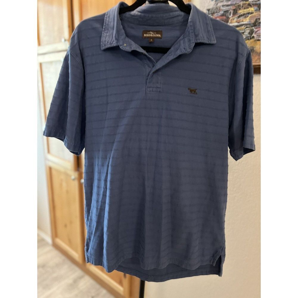 Rodd & Gunn Large Blue Polo Shirt (192)